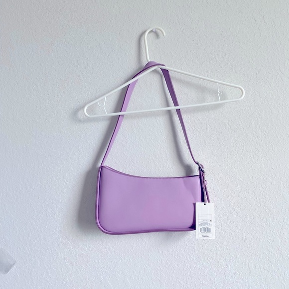 A New Day Isometrical Handbag with AdjustableStrap.  Color Purple,  Trendy, NWT - Picture 3 of 12